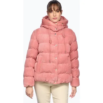Dámská bunda Dámská zateplená bunda Geox Loisia Parka dusty rose