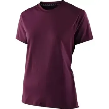 cyklistický dres Troy Lee Designs Women Lilium S/S dámský dres krátký rukáv Deep/Fig vel. XS