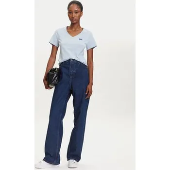 Pánské tričko HUGO T-Shirt Classic 50513667 Světle modrá Slim Fit XXS