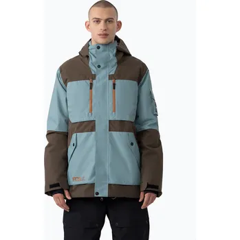 Pánská snowboardová bunda 4F M314 tmavě hnědá