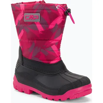 Dětská móda Dětské sněhule CMP Sneewy černo-fialové 3Q71294/H814