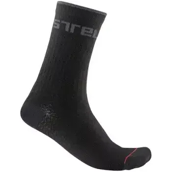 Pánské ponožky Castelli Distanza 20 ponožky Black vel. S/M