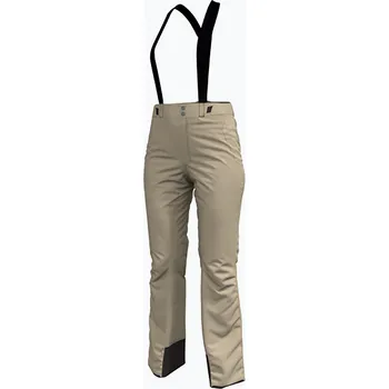 Snowboardové kalhoty Dámské lyžařské kalhoty Halti Trusty DX fields of rye beige
