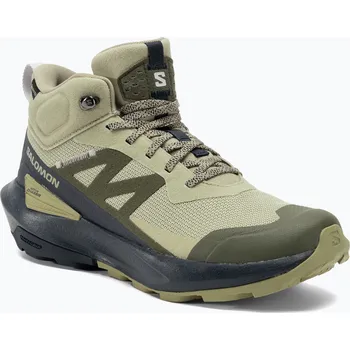 Pánská treková obuv Pánské turistické boty Salomon Elixir Activ MID GTX slate green/carbon glacier