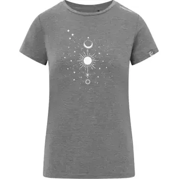 Dámské tričko Viking Lako dámské triko krátký rukáv grey/white vel. S