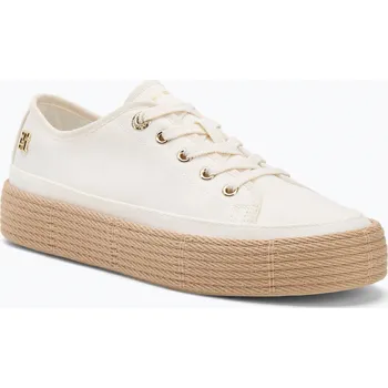 Dámské tenisky Dámské boty Tommy Hilfiger Vulc ancient white