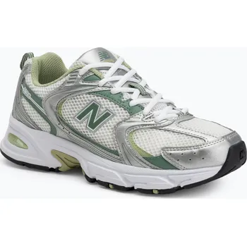 Pánská móda Boty New Balance 530's silver metallic/mallard green
