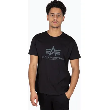 Pánské tričko Pánské tričko Alpha IndustriesBasic Rainbow Reflective black
