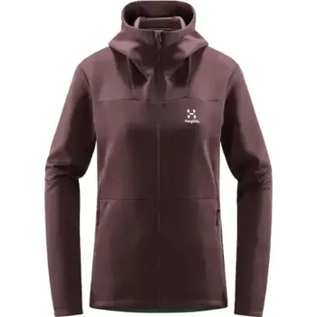 Dámská mikina Haglöfs L.I.M Willow Mid Hood dámská mikina hnědá vel. L