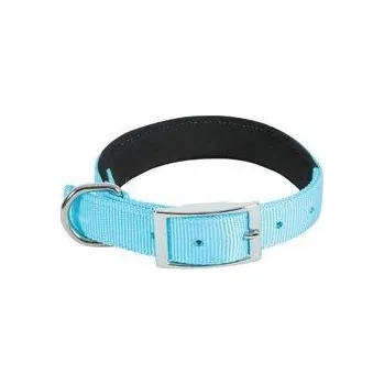 Obojek pro psa Obojek pes SOFT NYLON tyrkysový 25mm/60cm Zolux