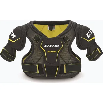 Chránič těla a ramene Hokejové chrániče ramen dziecięce CCM Tacks 9040 YTH black/green