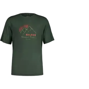 Pánské tričko Maloja SichliM. pánské tričko krátký rukáv Deep forest vel. XL