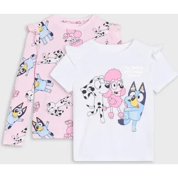 Sinsay - Sada 2&nbsp;triček Bluey - krémová - 084GA-01X - 084GA-01X-134