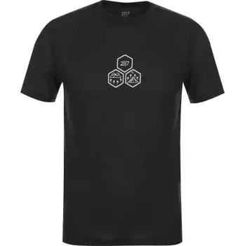 Pánské tričko 2117 of Sweden Tista pánské triko krátký rukáv Black vel. M