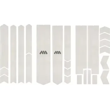 rám kola All Mountain Style ochranné polepy na rám Total Clear/Silver