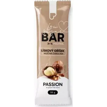 Passion Bar Lískový oříšek s mléčnou čokoládou 55 g