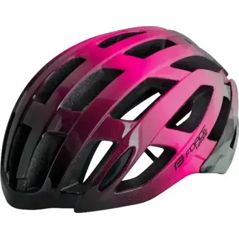 Cyklistická přilba Force Hawk přilba černá/růžová vel. L - XL (59 - 63 cm)