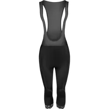 Cyklistické kalhoty Force Story Lady 3/4 dámské kalhoty s laclem a vložkou černá vel. XS