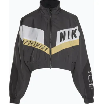 Dámská bunda Nike Sportswear Woven dark smoke grey/black