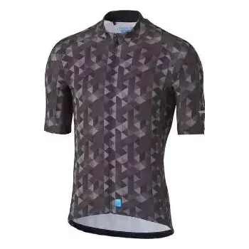 cyklistický dres Shimano Team pánský dres šedá/červená vel. M