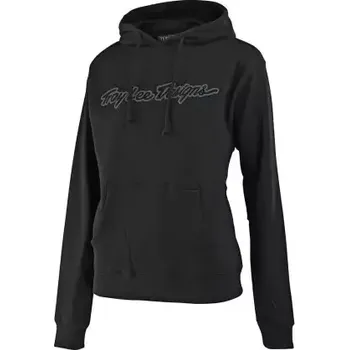 Dámská mikina Troy Lee Designs Women Signature Pullover dámská mikina Black vel. L