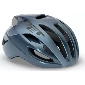 Cyklistická přilba MET Rivale MIPS cyklistická přilba Navy Silver vel. L