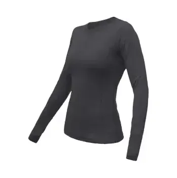 Dámské termoprádlo Sensor Merino Bold dámské triko dlouhý rukáv Anthracite Gray vel. L