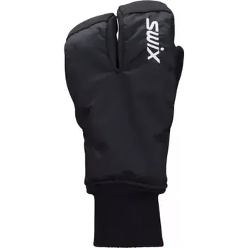 Rukavice Swix Endure Split Mitt dětské rukavice Black vel. 6 / M
