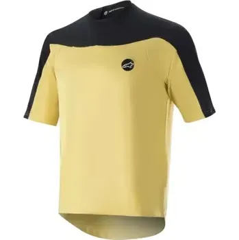 cyklistický dres Alpinestars Drop Meta pánský dres krátký rukáv Gold vel. M