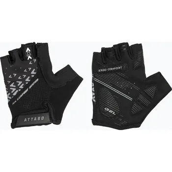 Chránič rukou Dětské cyklistické rukavice ATTABO Vito JRB gel shock proof black