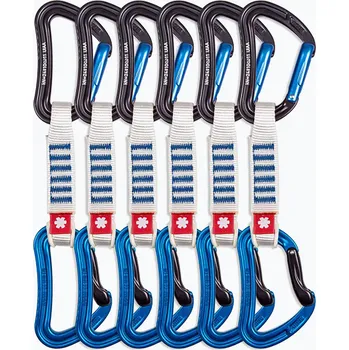 Jištění Lezecké expresky Ocun Raven QD Zoom PA 12 cm 6 ks blue