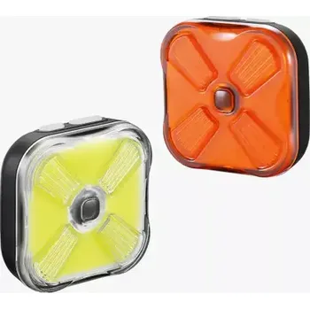 Cyklosvítilna Ravemen Set světel přední FR150 + zadní CL06 černá