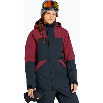 Sport Dámská snowboardová bunda Volcom Shelter 3D Stretch burgundy