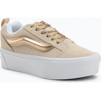 Pánské tenisky Boty Vans Knu Stack High Shine gold