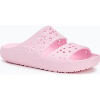 Dámská obuv Nazouváky Crocs Classic Floral Cutout Sandal pink milk