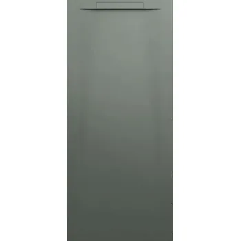 Sprchová vanička Laufen Pro - vanička obdélníková 180x80 s lineárním odtokem na kratší straně, Marbond betonově šedá H2101850790001