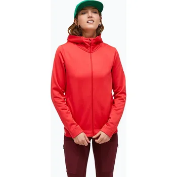 Dámská mikina Dámská kapuce Peak Performance Rider Tech Zip Hood brilliant red