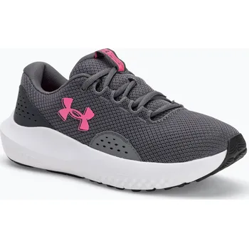 Dámské tenisky Dámské běžecké boty Under Armour Charged Surge 4 castlerock/anthracite/aero pink
