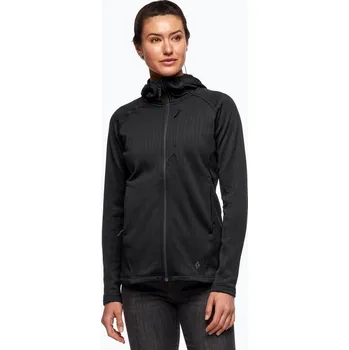 Dámská mikina Dámská trekingová mikina Black Diamond Factor Hoody černá AP7440800002