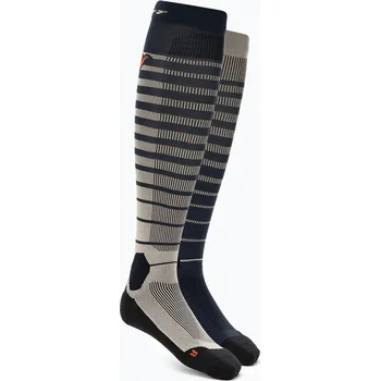 Pánské ponožky Lyžařské ponožky DYNAFIT FT Graphic royal khaki/snow