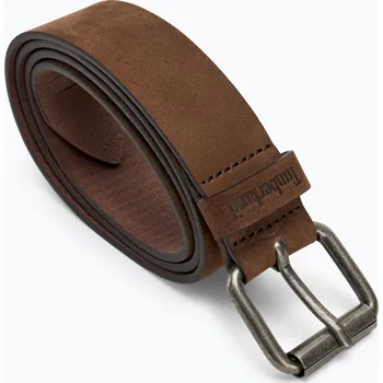 Módní doplněk Pánský opasek Timberland 35Mm Nubuck Belt dark brown