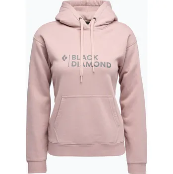 Dámská móda Dámská mikina Black Diamond Mini Stacked Po Hoody pale mauve