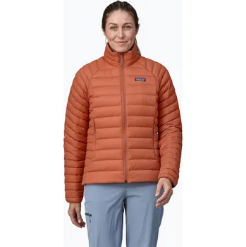 Dámská péřová bunda Patagonia Down Sweater jacket sienna clay