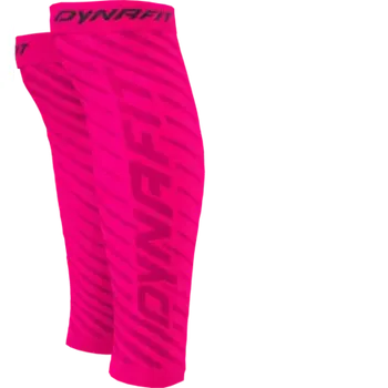Cyklistické oblečení Dynafit Performance návleky na kolena Pink Glo vel. L/XL