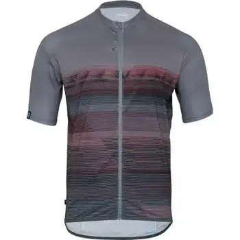 cyklistický dres Silvini Turano pánský volný dres krátký rukáv Grey/Merlot vel. L