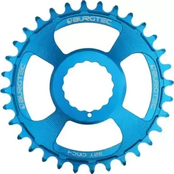 Převodník na kolo Burgtec Cinch Thick Thin převodník modrá 34 zubů