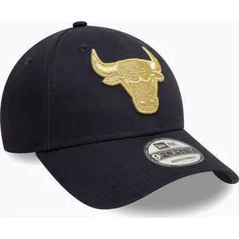 Kšiltovka Kšiltovka New Era Metallic 9Forty Bulls navy