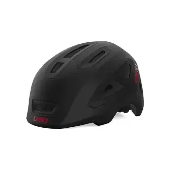 Cyklistická přilba Giro Scamp II dětská přilba Mat Screaming Black/Red vel. S (49-53 cm)