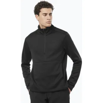 Pánská mikina Pánská trekingová mikina Salomon Essential Midwarm deep black