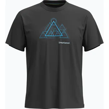 Pánské oblečení Pánské tričko Smartwool Bear Range Graphic charcoal